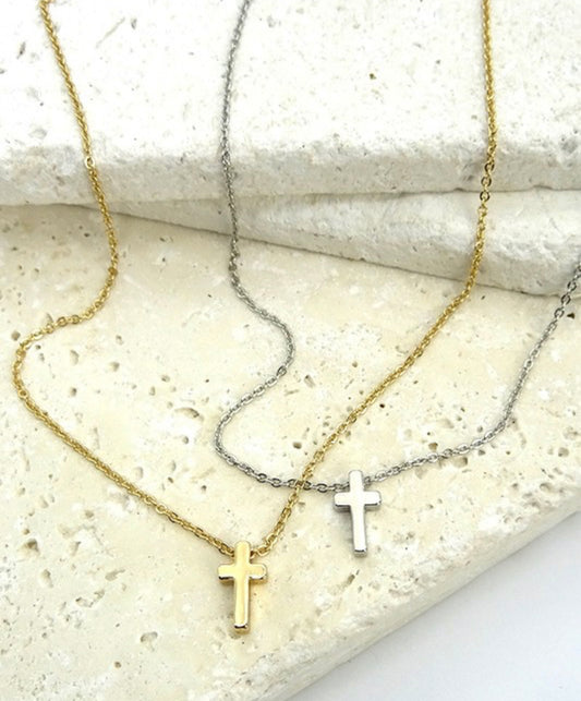 Mini Cross Necklace