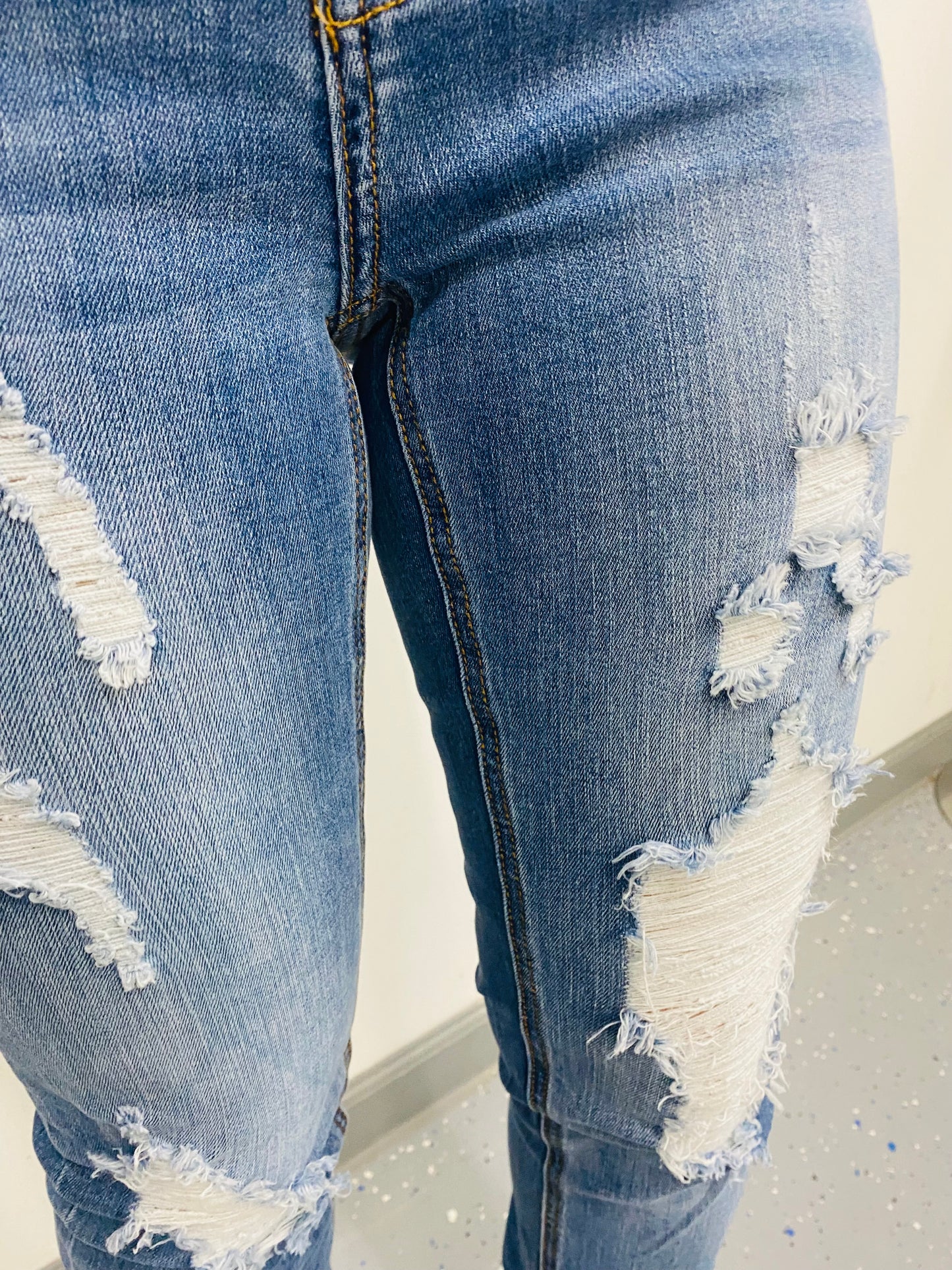 Split bottom Jeans